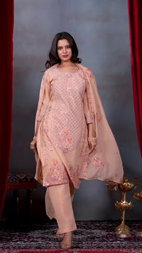 ADIDAS | FESTIVAL SPECIAL DESIGNER HEAVY EMBROIDERY SEQUENCE WORK TOP PENT WITH DUPATTA SET