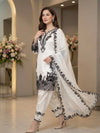 related-Women's Sequence Embroidered Glass Roman Farshi Salwar Suit Set with Organza Dupatta