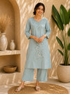 related-Apolyte Women's Premium 60x60 Cotton Kurta Palazzo Set | Daily, Office & Casual Wear