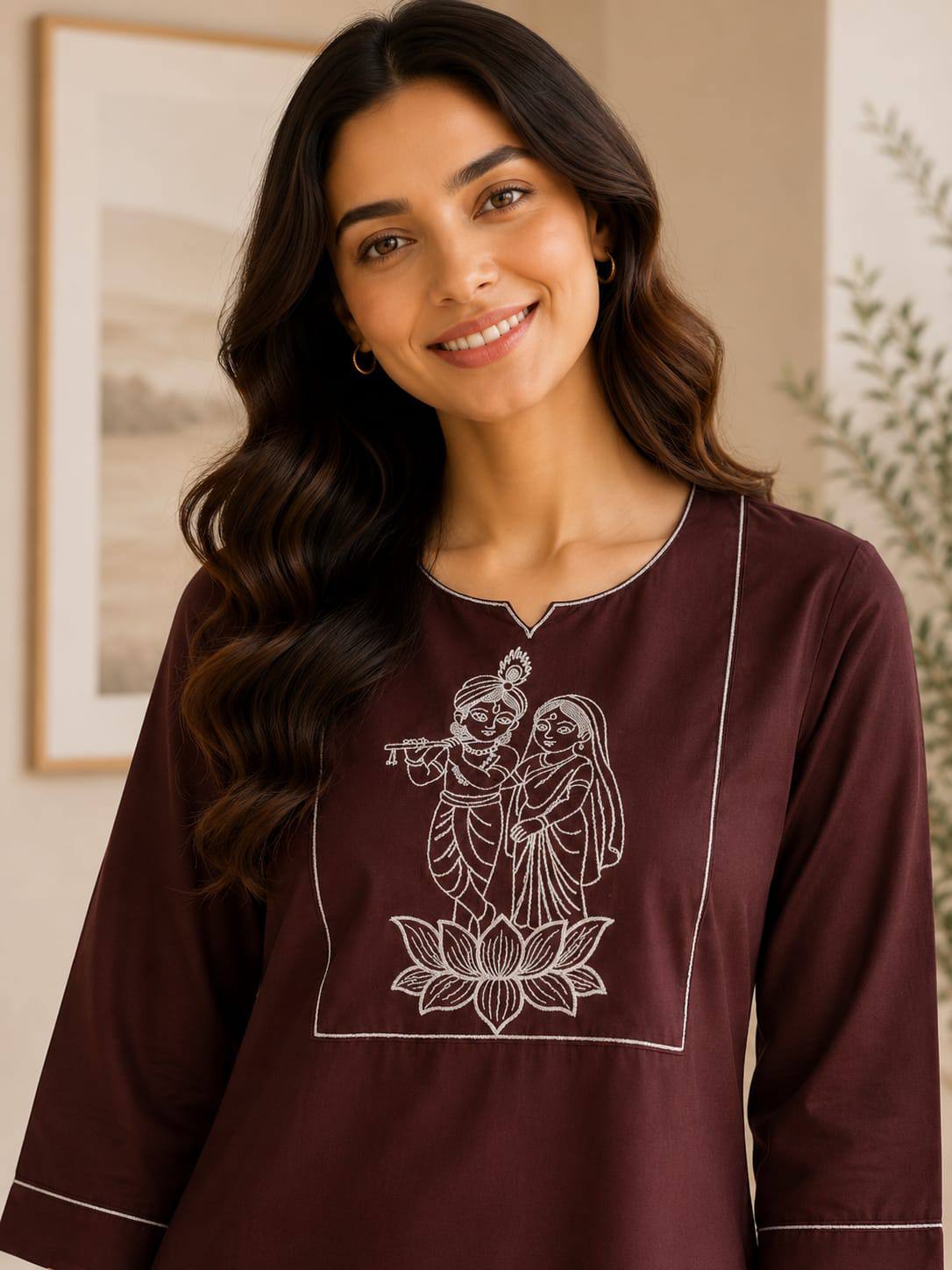 Apolyte Women's Premium Slub Cotton Kurta Palazzo Set | Daily, Office & Casual Wear