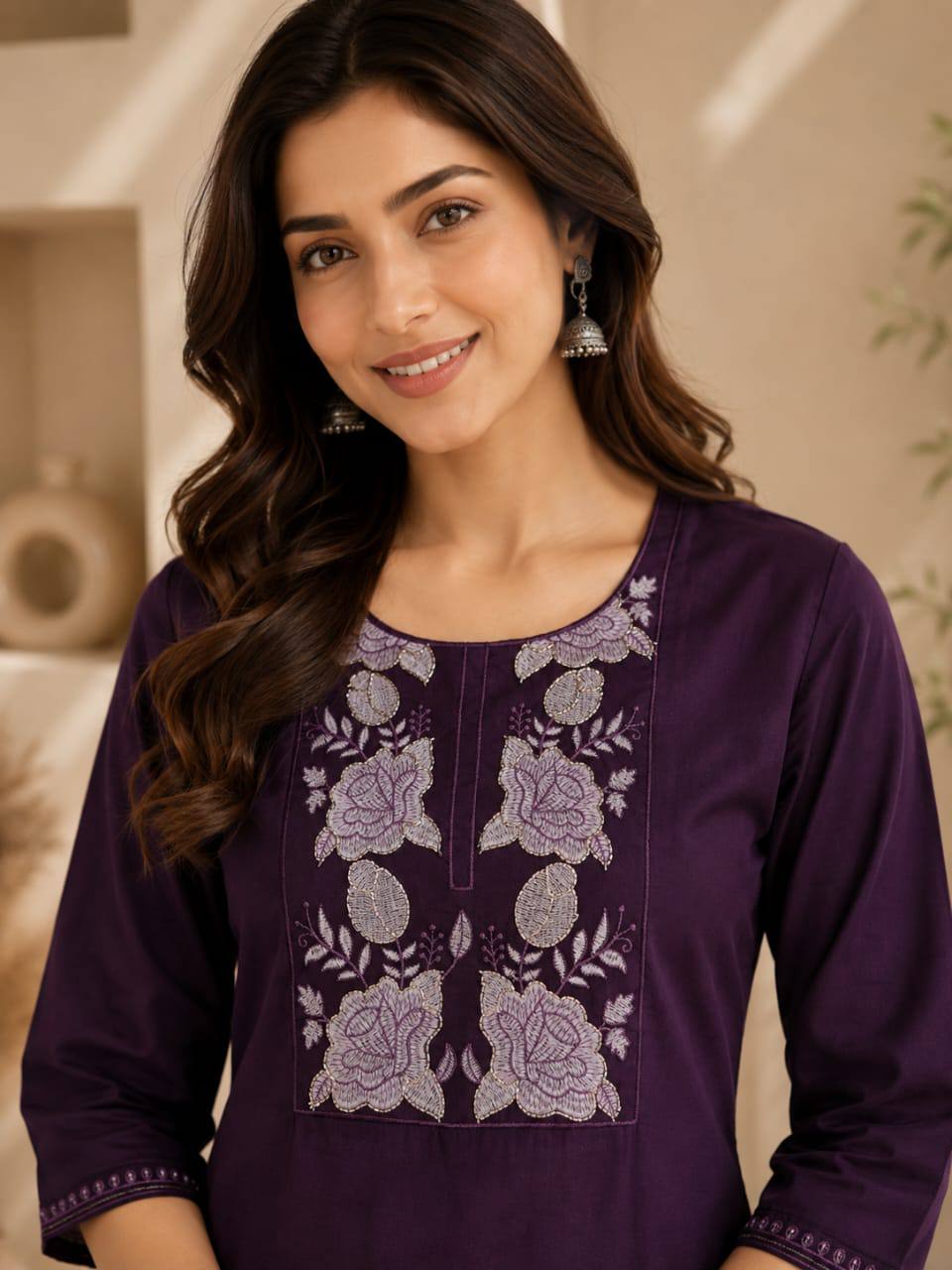 Apolyte Women's Premium 60x60 Cotton Kurta Palazzo Set | Daily, Office & Casual Wear