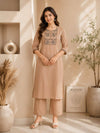 related-Apolyte Women's Premium 60x60 Cotton Kurta Palazzo Set | Daily, Office & Casual Wear