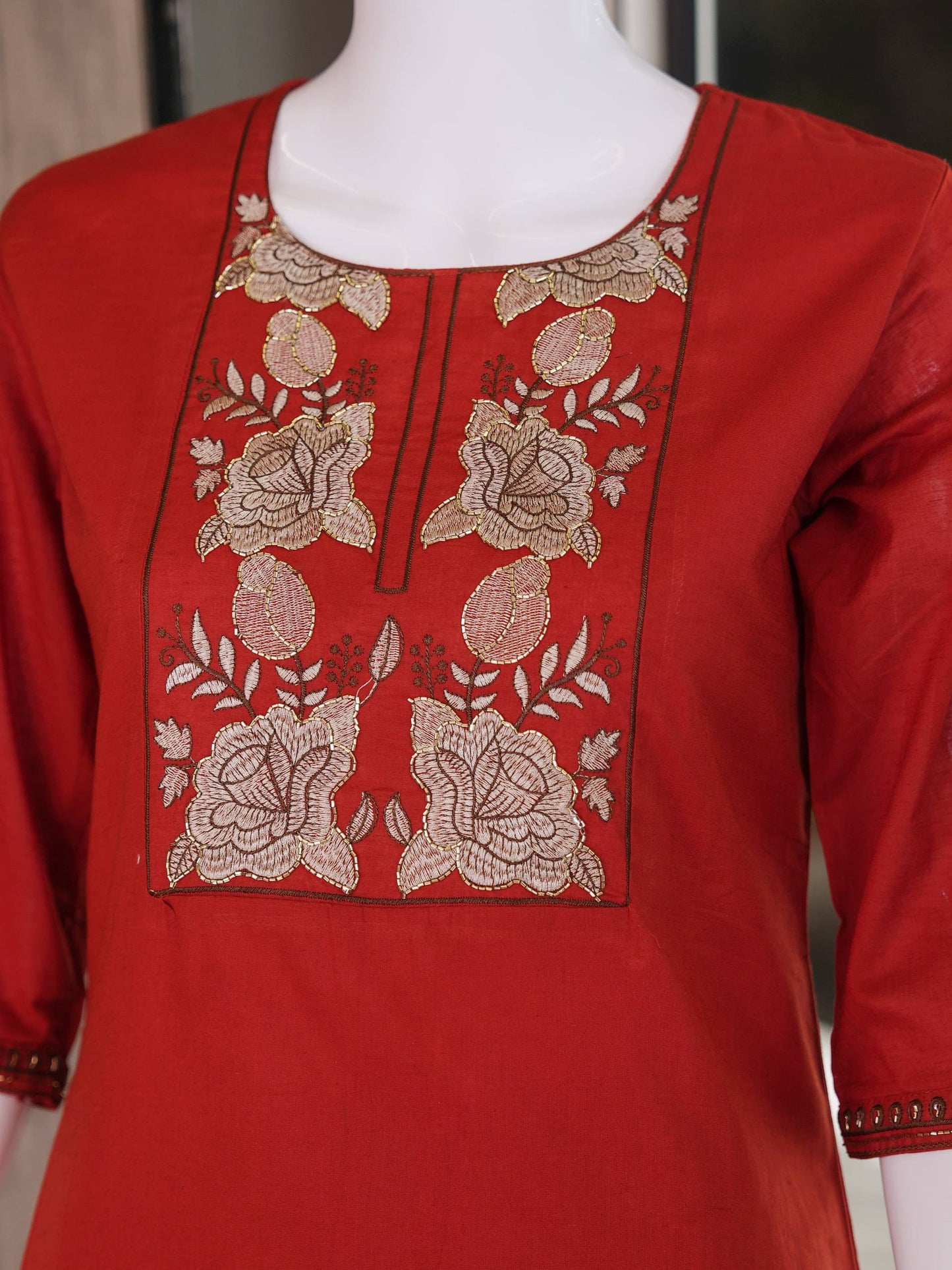 Apolyte Women's Premium 60x60 Cotton Kurta Palazzo Set | Daily, Office & Casual Wear