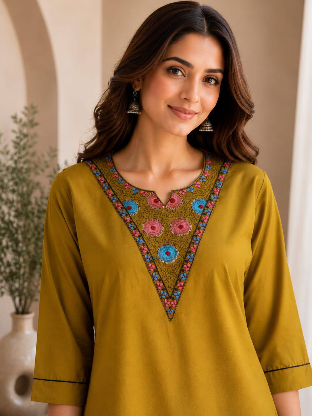 Apolyte Women's Premium Rayon Kurta Palazzo Set | Casual, Office & Daily Wear