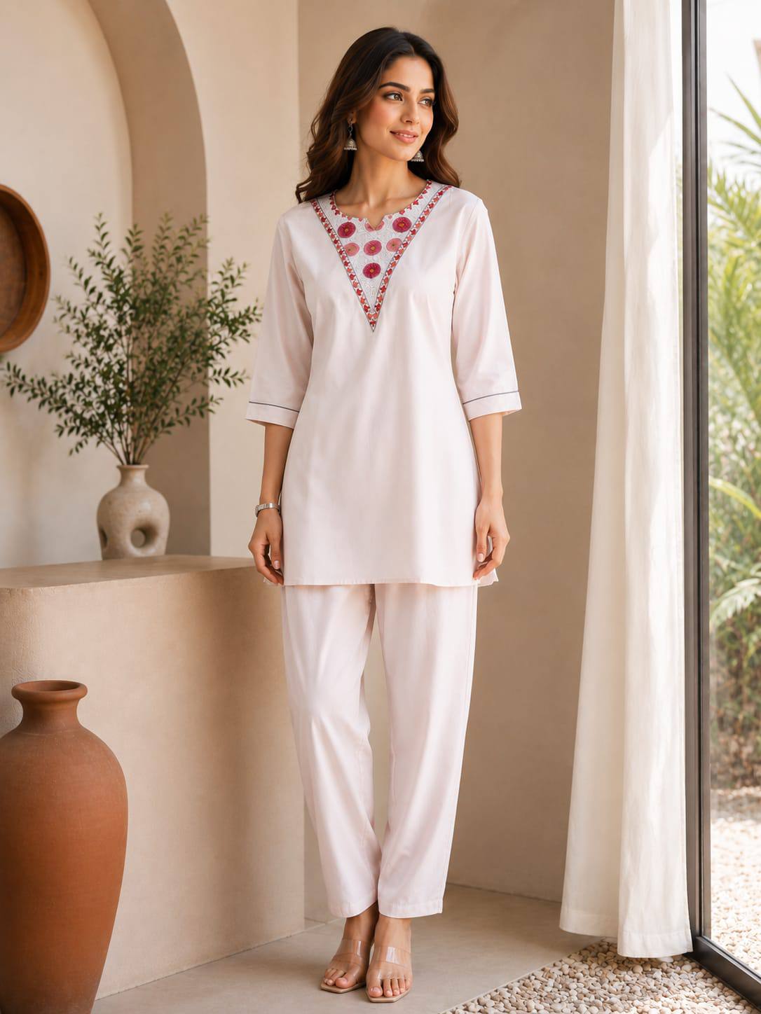 Apolyte Women's Premium Rayon Kurta Palazzo Set | Casual, Office & Daily Wear